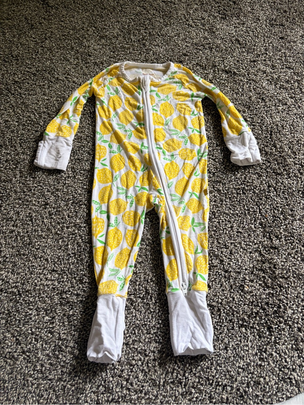 Little Sleepies yellow lemons